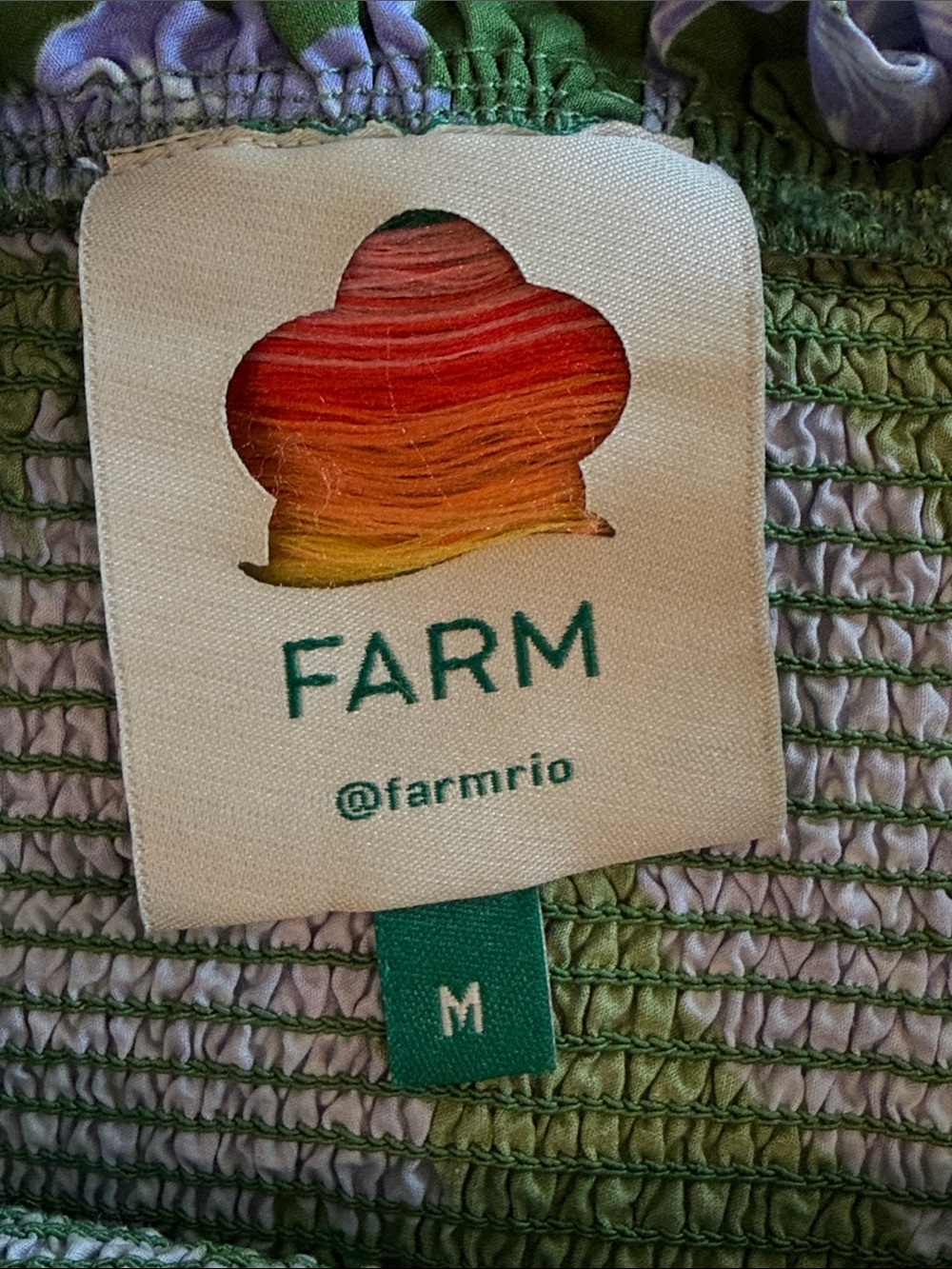 Farm rio Tropical Swing Sleeveless Maxi Dress Size M - Picture 8 of 9